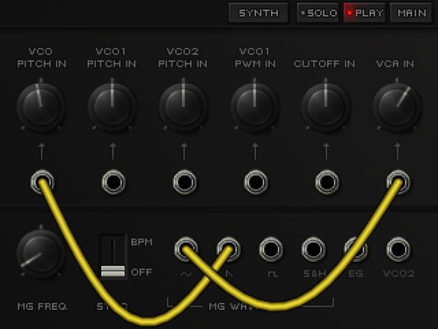 KORG DSN-12 Screenshot