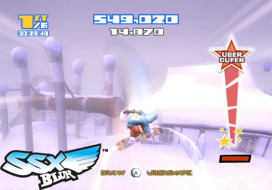 SSX Blur Screenshot