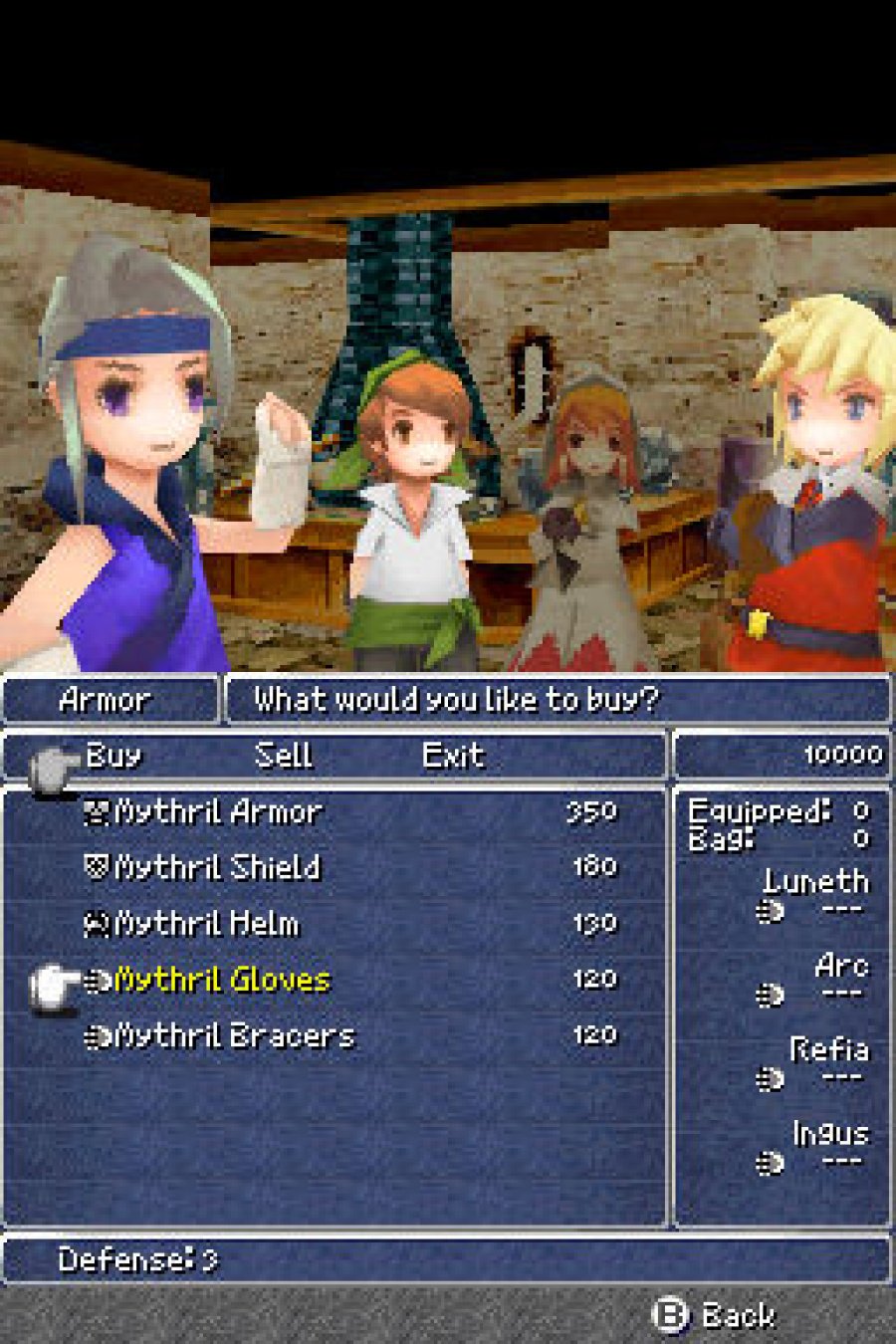 Final Fantasy III Screenshot