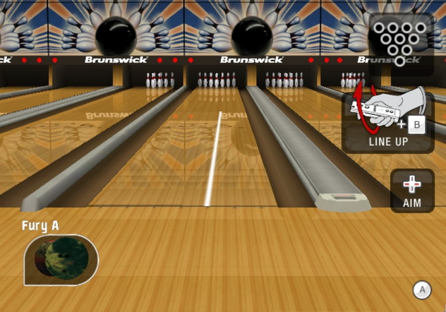 Brunswick Pro Bowling Screenshot