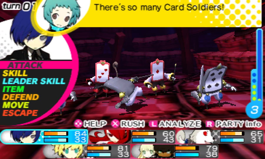 Persona Q: Shadow of the Labyrinth Screenshot