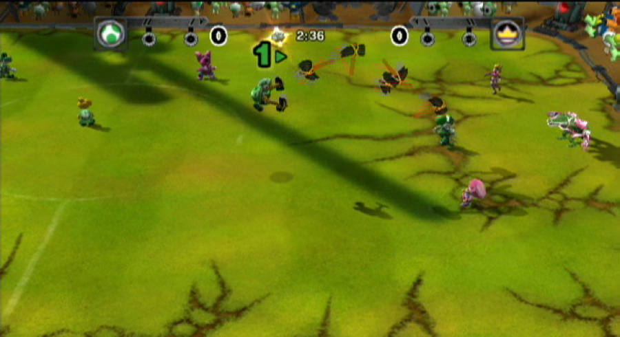 Mario Strikers Charged Screenshot