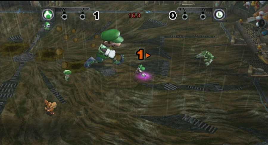 Mario Strikers Charged Screenshot