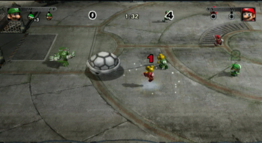 Mario Strikers Charged Screenshot