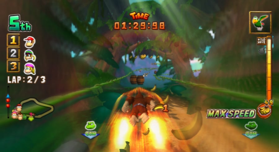 Donkey Kong Barrel Blast Screenshot