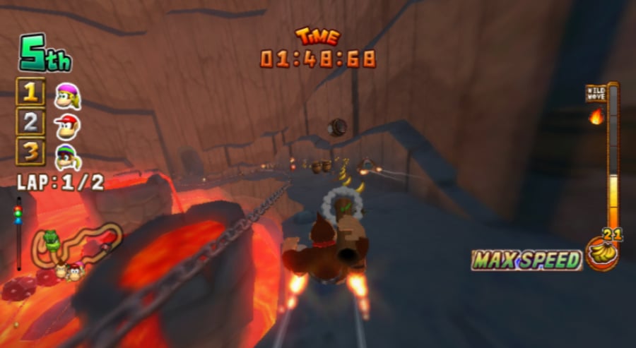 Donkey Kong Barrel Blast Screenshot