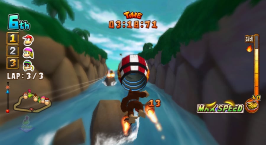 Donkey Kong Barrel Blast Screenshot