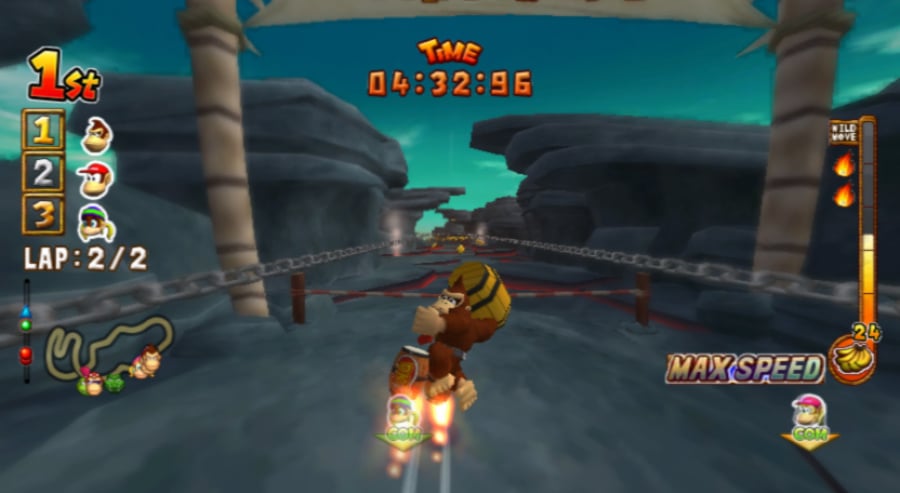 Donkey Kong Barrel Blast Screenshot