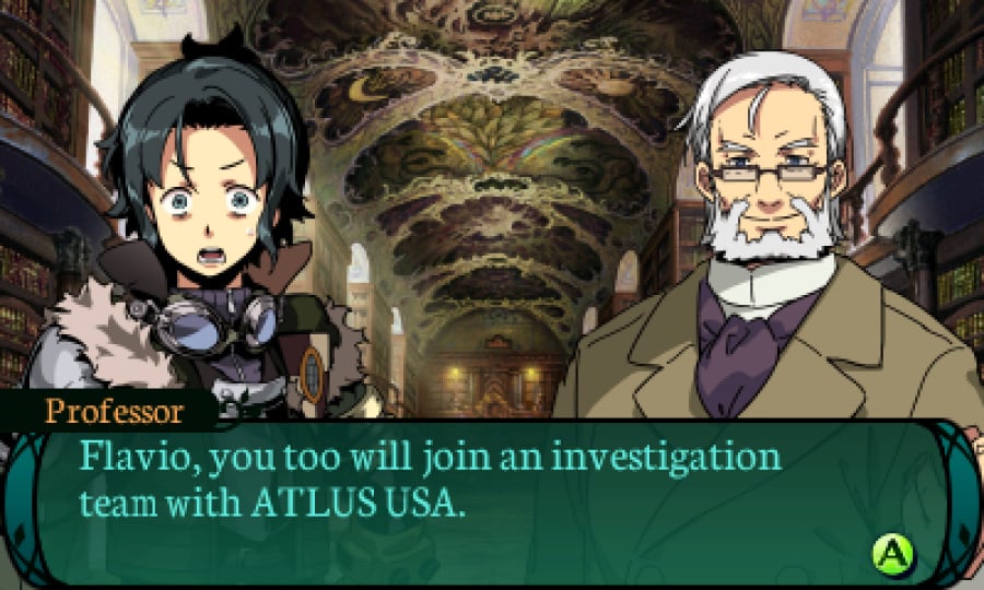 Etrian Odyssey 2 Untold: The Fafnir Knight Screenshot