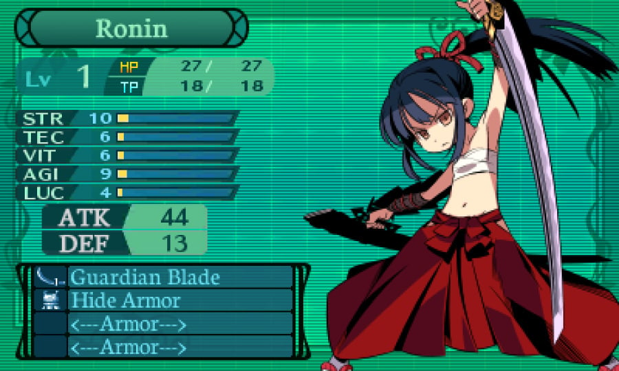 Etrian Odyssey 2 Untold: The Fafnir Knight Screenshot