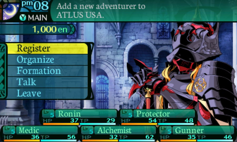 Etrian Odyssey 2 Untold: The Fafnir Knight Screenshot