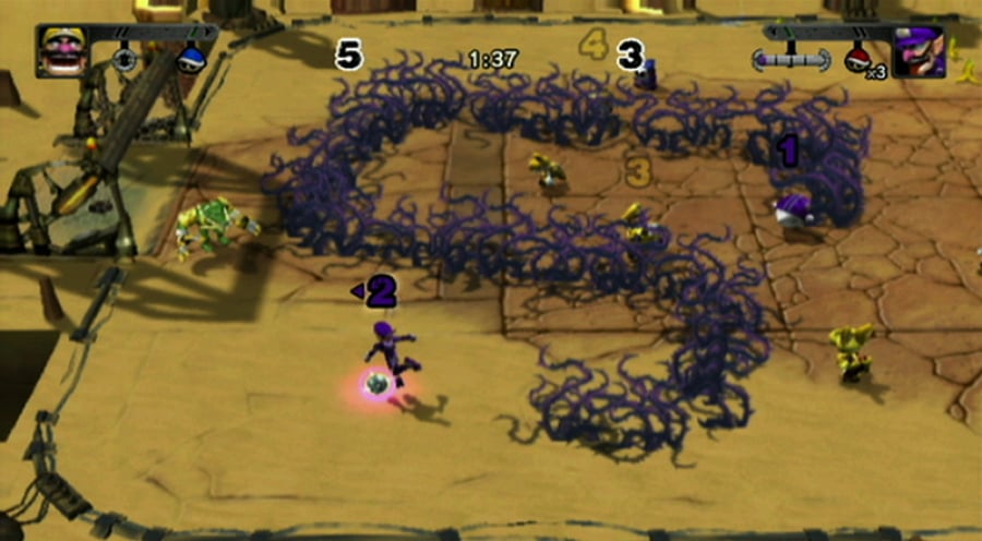 Mario Strikers Charged Screenshot