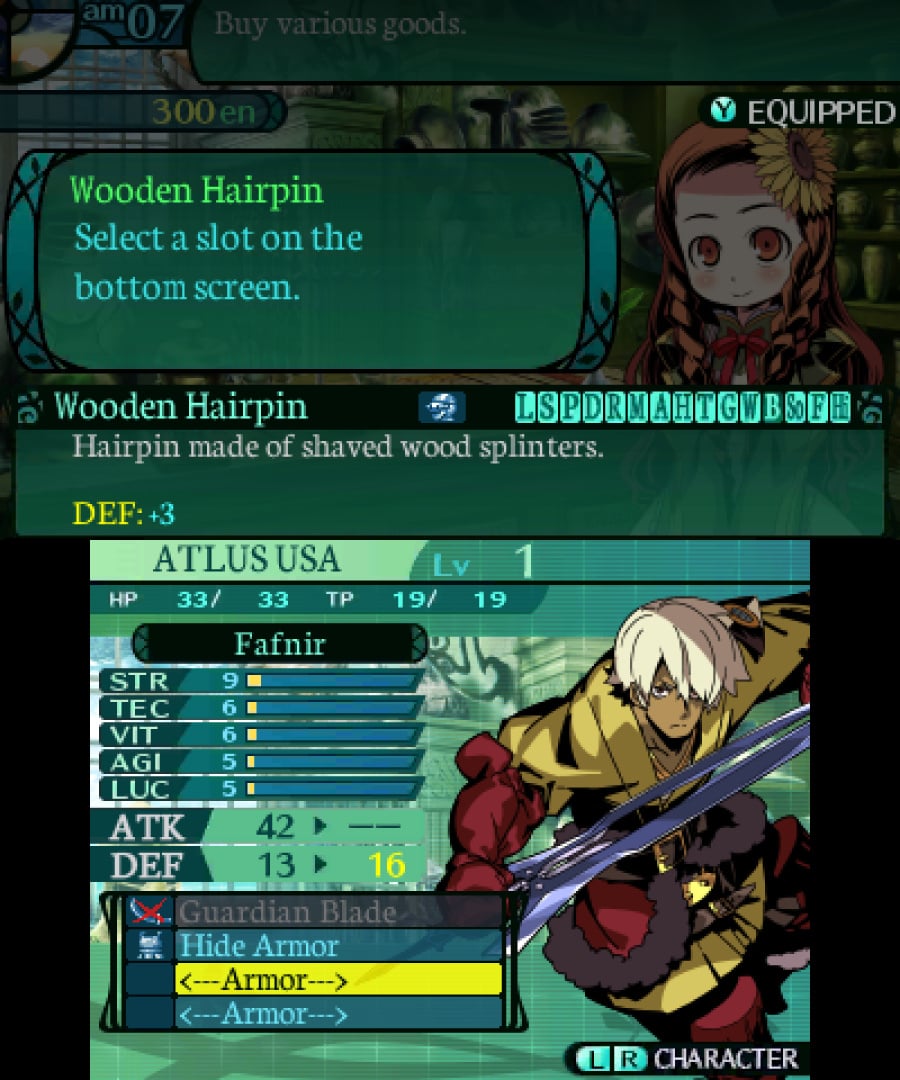 Etrian Odyssey 2 Untold: The Fafnir Knight Screenshot