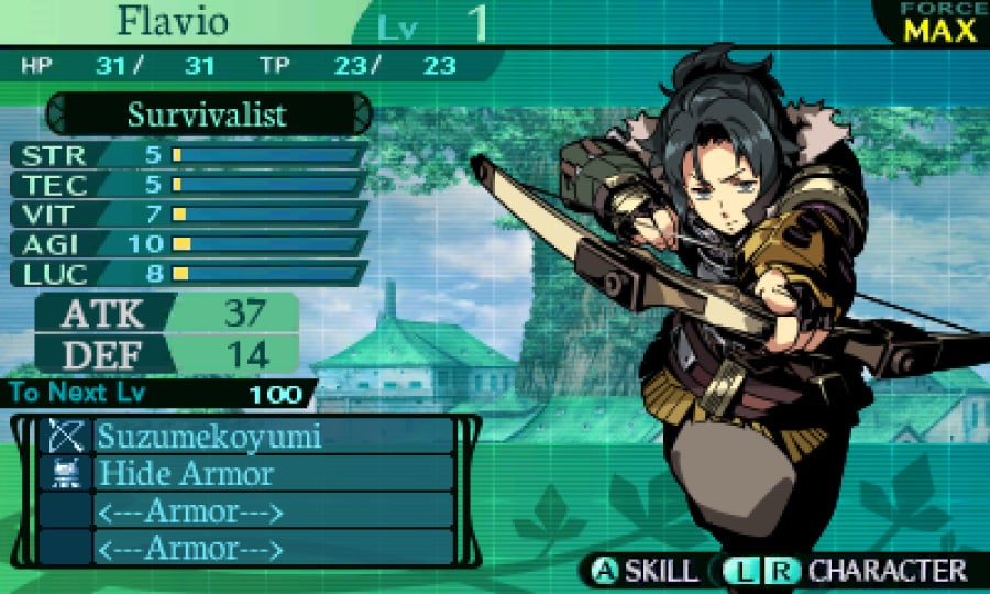 Etrian Odyssey 2 Untold: The Fafnir Knight Screenshot