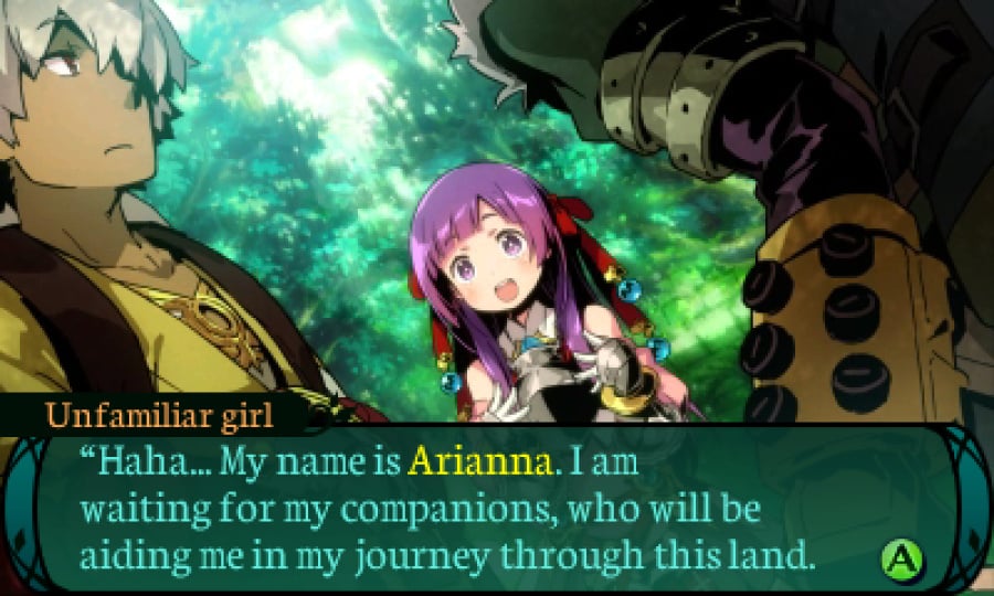 Etrian Odyssey 2 Untold: The Fafnir Knight Screenshot