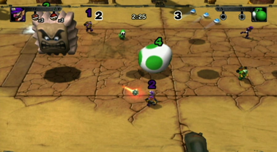 Mario Strikers Charged Screenshot