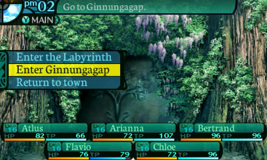 Etrian Odyssey 2 Untold: The Fafnir Knight Screenshot