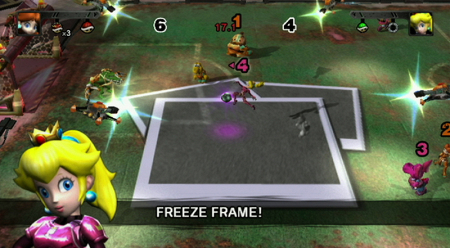 Mario Strikers Charged Screenshot