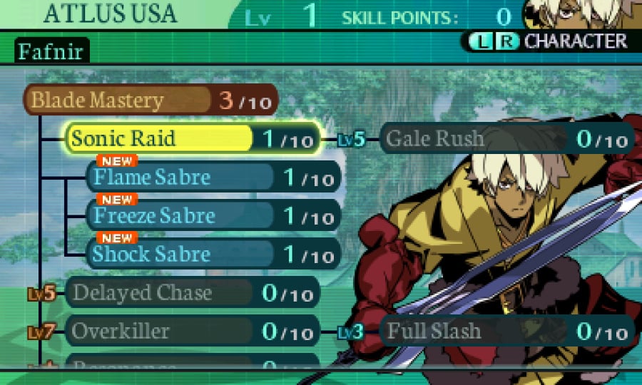 Etrian Odyssey 2 Untold: The Fafnir Knight Screenshot