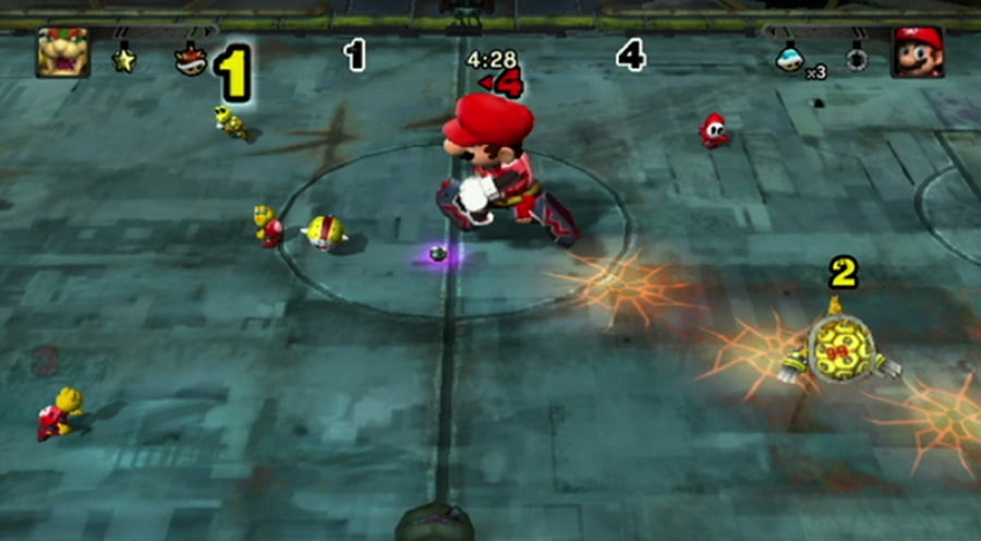 Mario Strikers Charged Screenshot