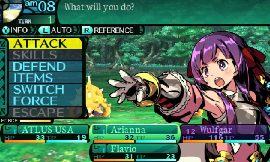 Etrian Odyssey 2 Untold: The Fafnir Knight Screenshot