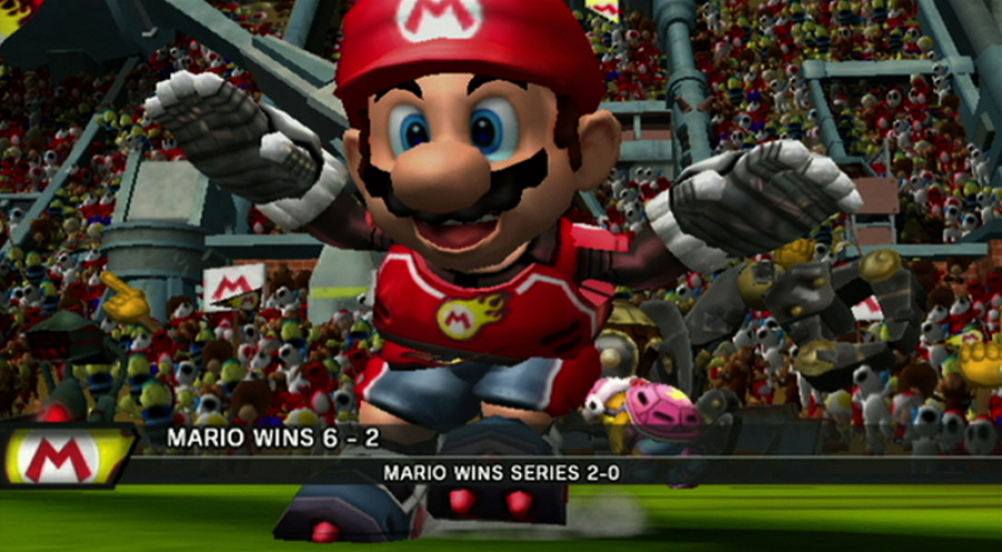 Mario Strikers Charged Screenshot