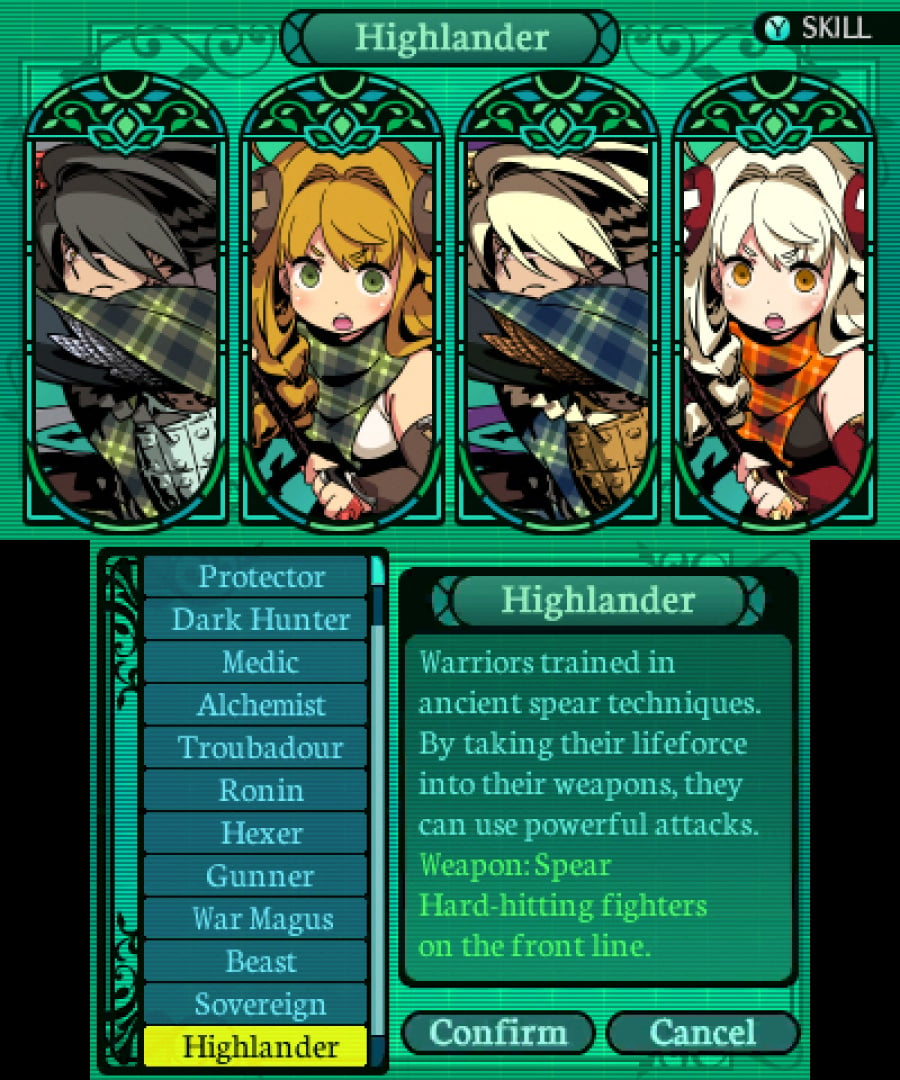 Etrian Odyssey 2 Untold: The Fafnir Knight Screenshot