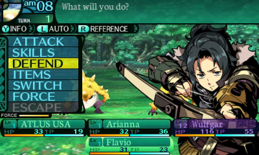 Etrian Odyssey 2 Untold: The Fafnir Knight Screenshot