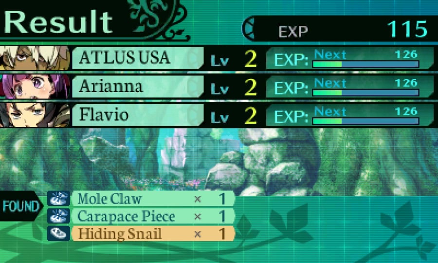 Etrian Odyssey 2 Untold: The Fafnir Knight Screenshot