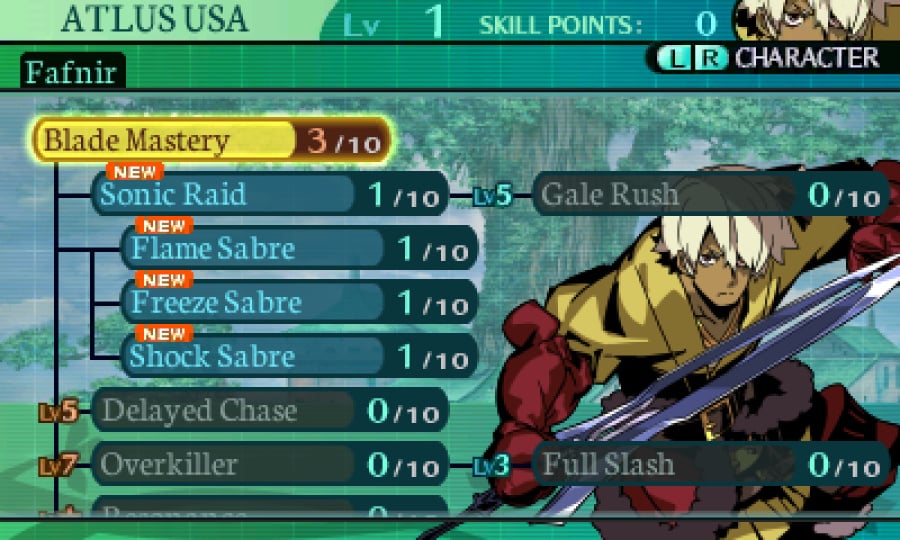 Etrian Odyssey 2 Untold: The Fafnir Knight Screenshot