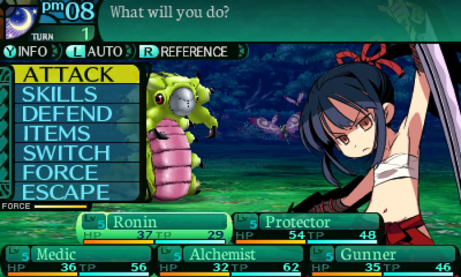 Etrian Odyssey 2 Untold: The Fafnir Knight Screenshot