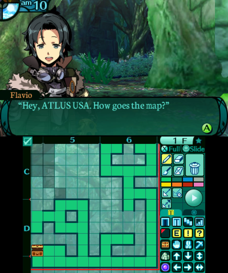 Etrian Odyssey 2 Untold: The Fafnir Knight Screenshot