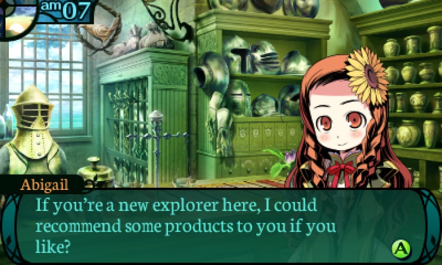 Etrian Odyssey 2 Untold: The Fafnir Knight Screenshot