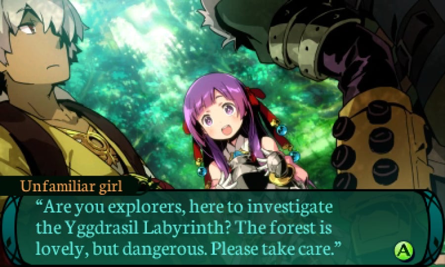 Etrian Odyssey 2 Untold: The Fafnir Knight Screenshot