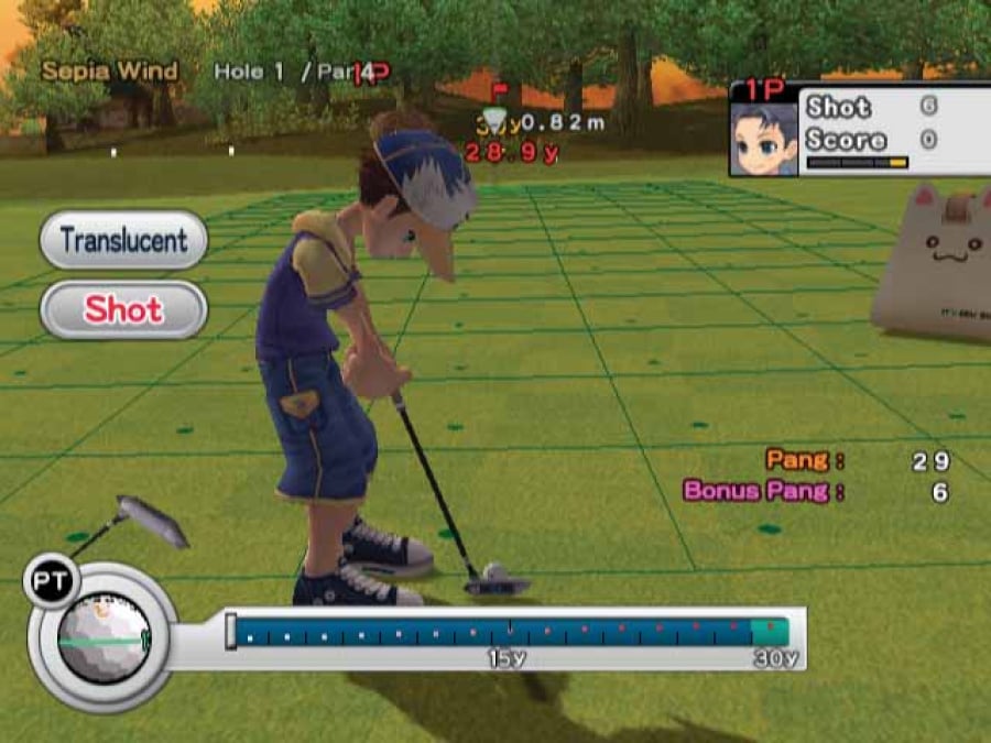 Super Swing Golf PANGYA Screenshot