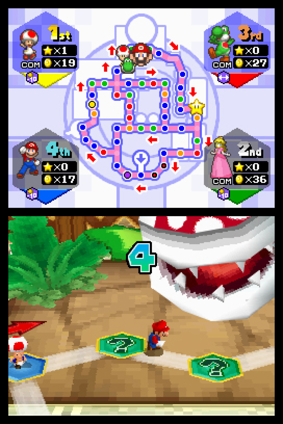 Mario Party DS Screenshot