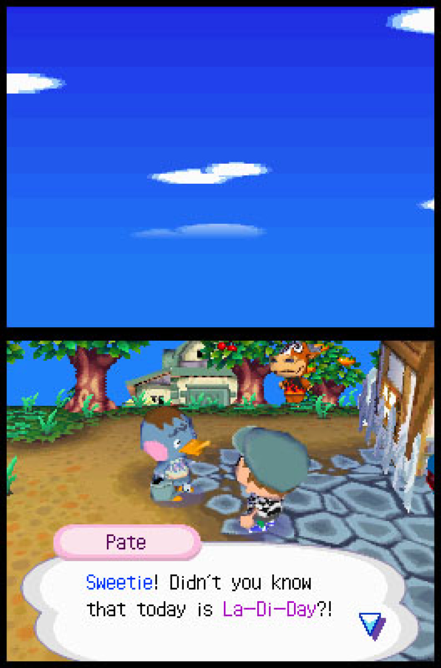 Animal Crossing: Wild World Screenshot