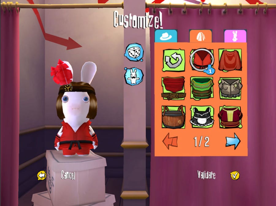 Rayman Raving Rabbids 2 Screenshot