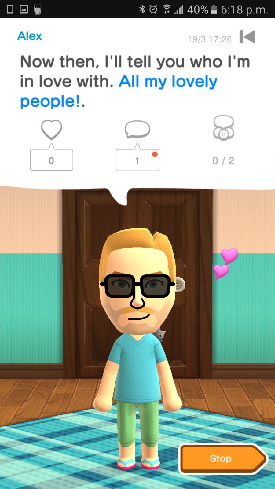 Miitomo Screenshot