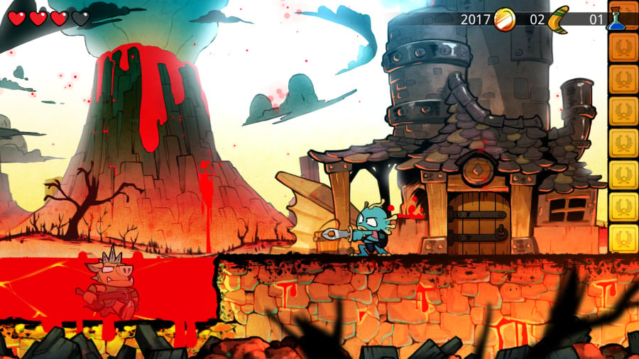 Wonder Boy: The Dragon's Trap Screenshot