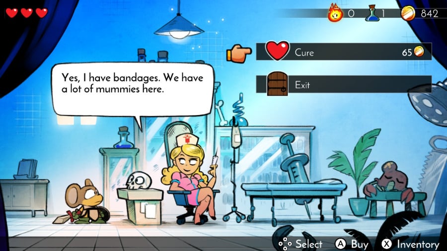 Wonder Boy: The Dragon's Trap Screenshot