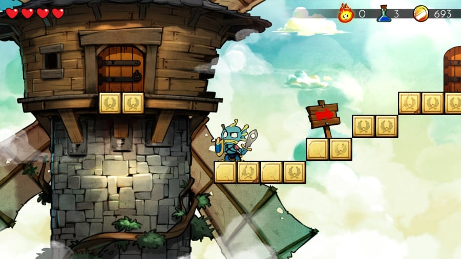 Wonder Boy: The Dragon's Trap Screenshot