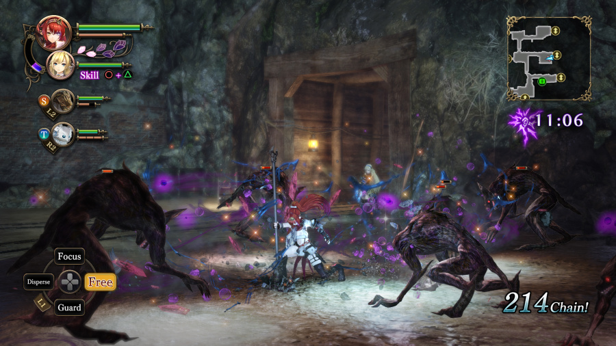 Nights of Azure 2: Bride of the New Moon Screenshot