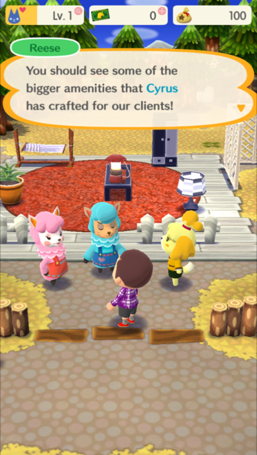 Animal Crossing: Pocket Camp Screenshot