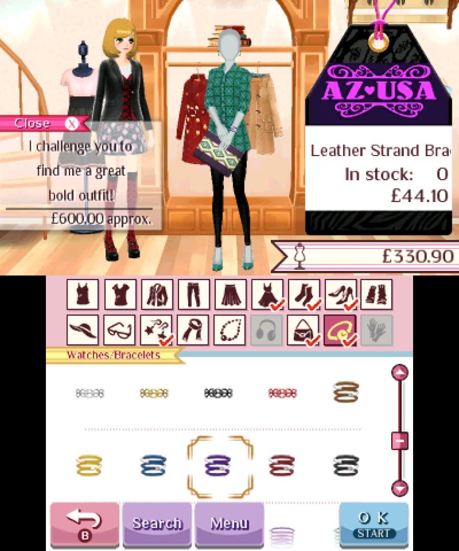 Nintendo presents: New Style Boutique 3 - Styling Star Screenshot