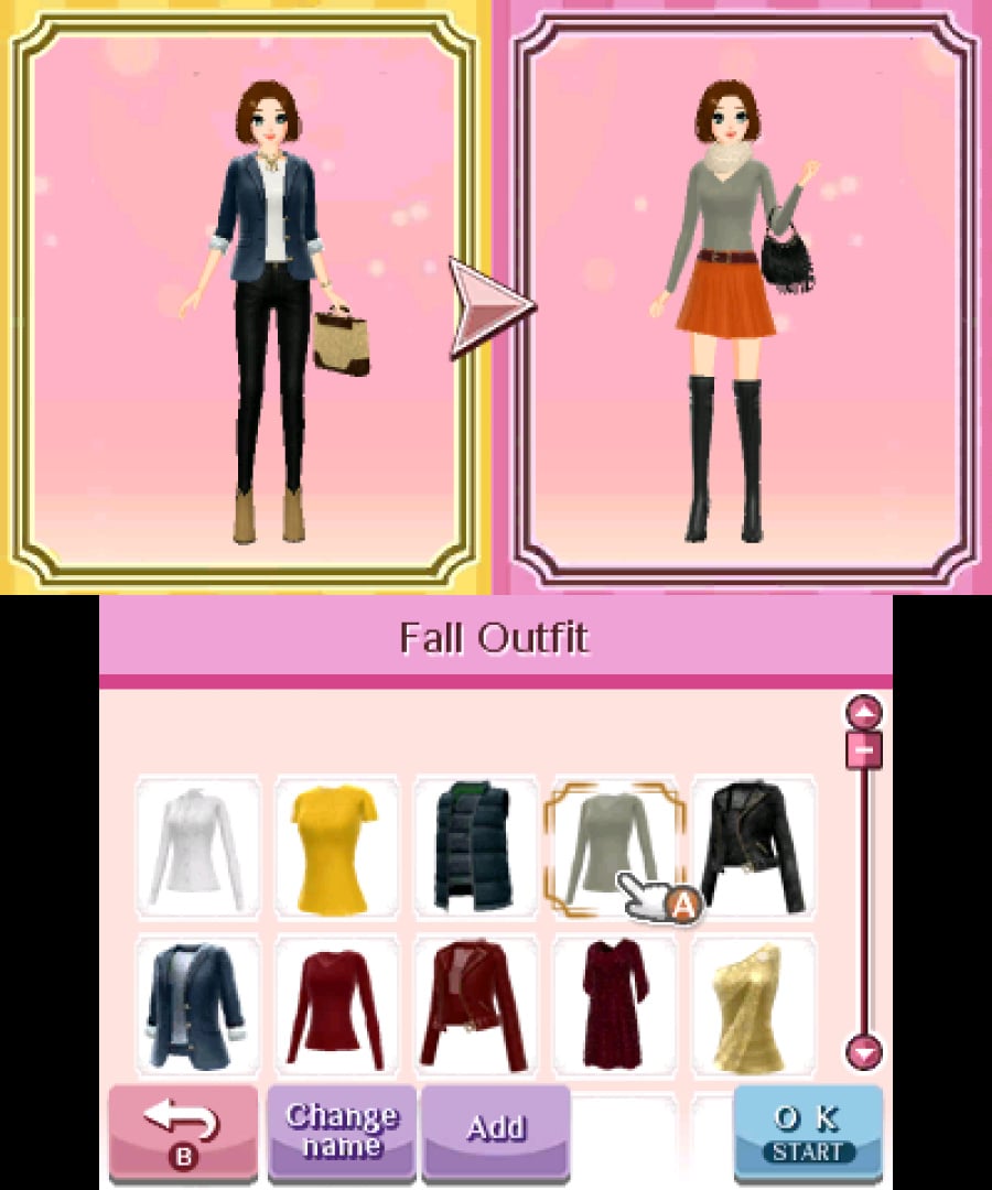 Nintendo presents: New Style Boutique 3 - Styling Star Screenshot