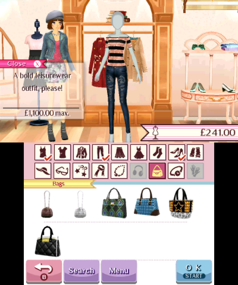 Nintendo presents: New Style Boutique 3 - Styling Star Screenshot