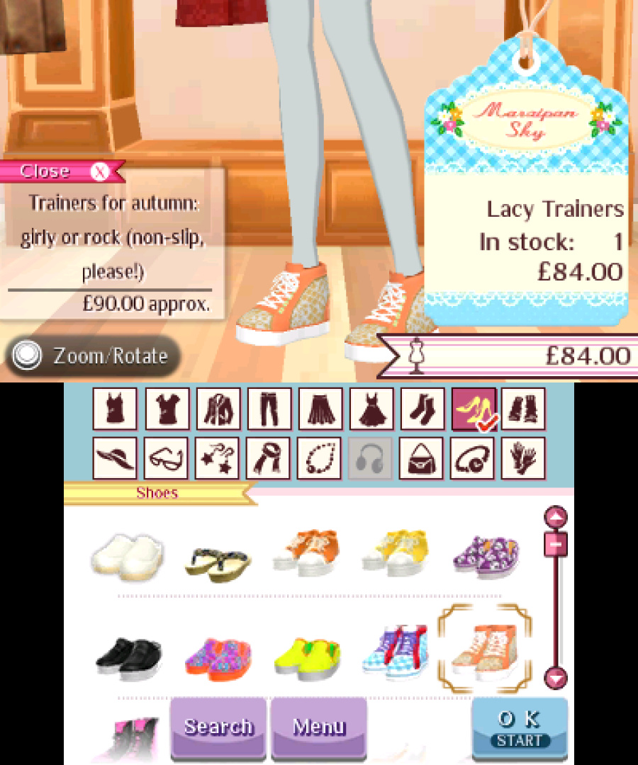 Nintendo presents: New Style Boutique 3 - Styling Star Screenshot