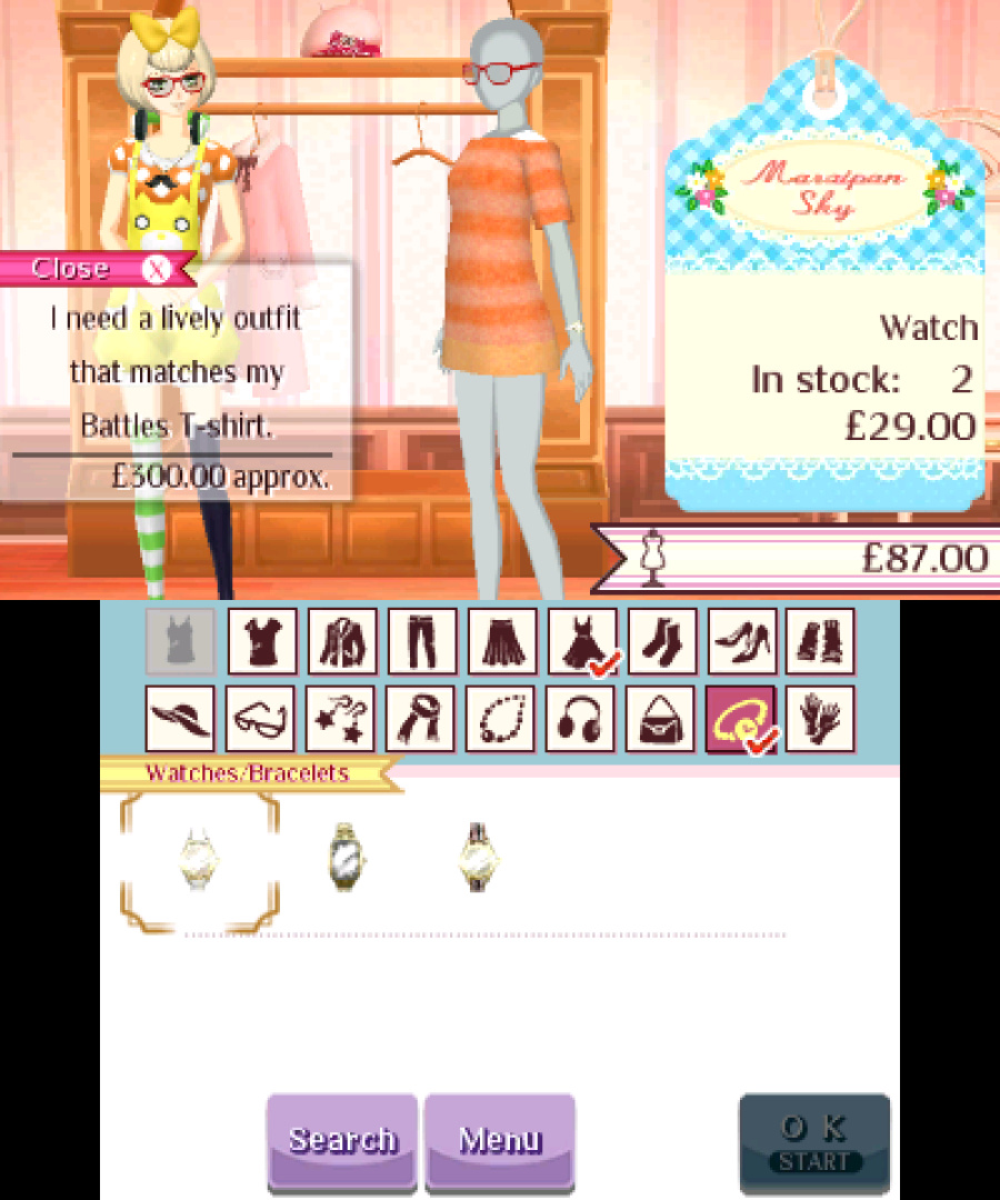 Nintendo presents: New Style Boutique 3 - Styling Star Screenshot