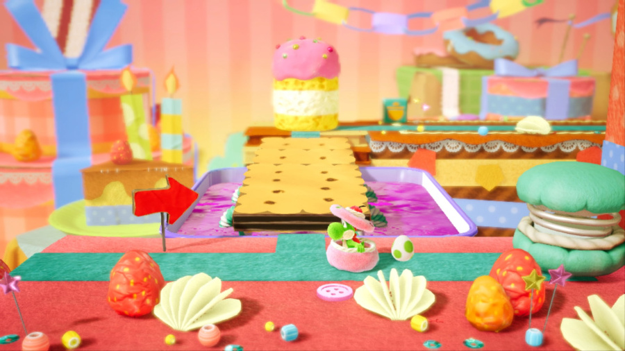 Yoshi's Crafted World Screenshot